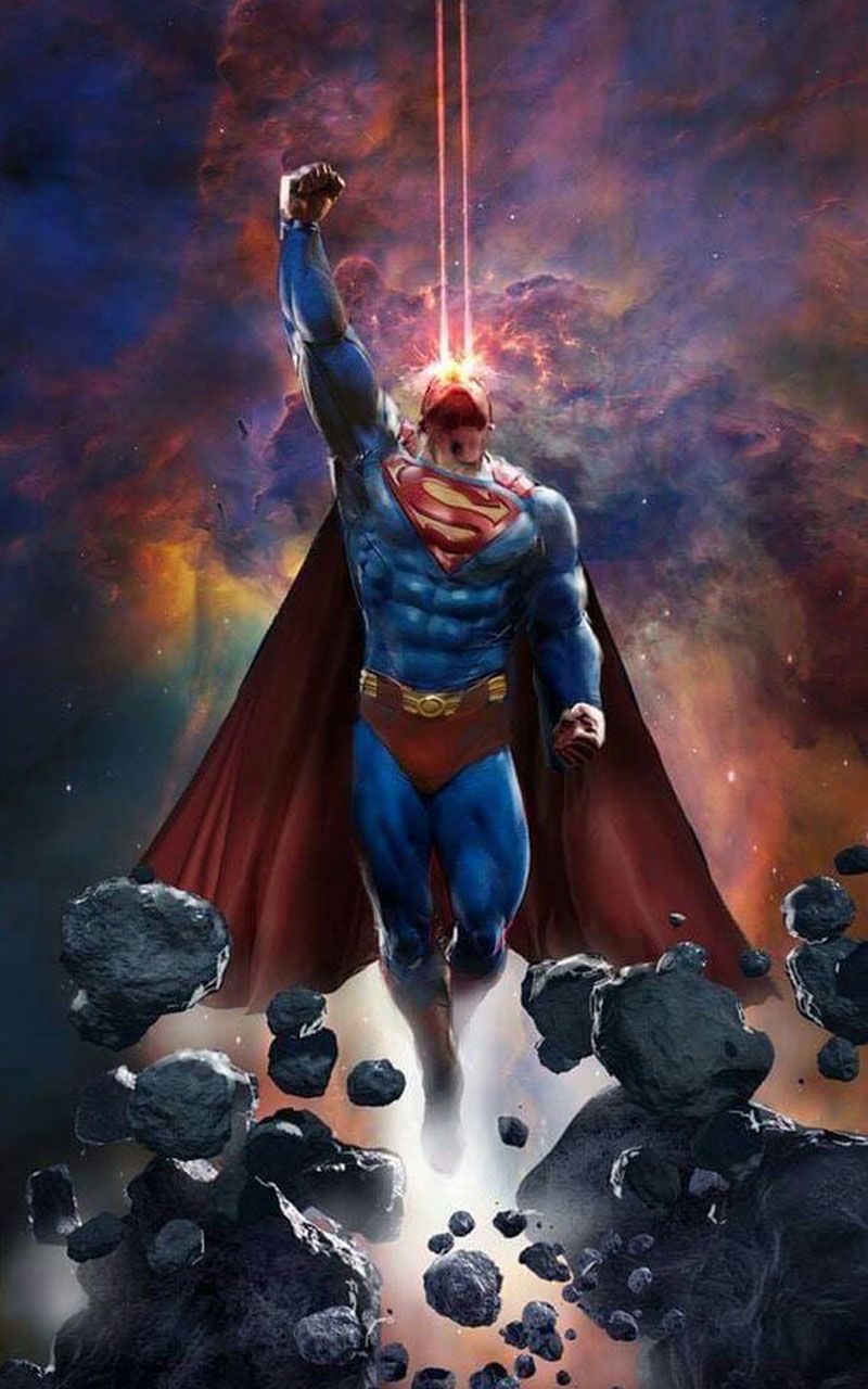 Superman By John Gallagher - 800x1280 Wallpaper - teahub.io