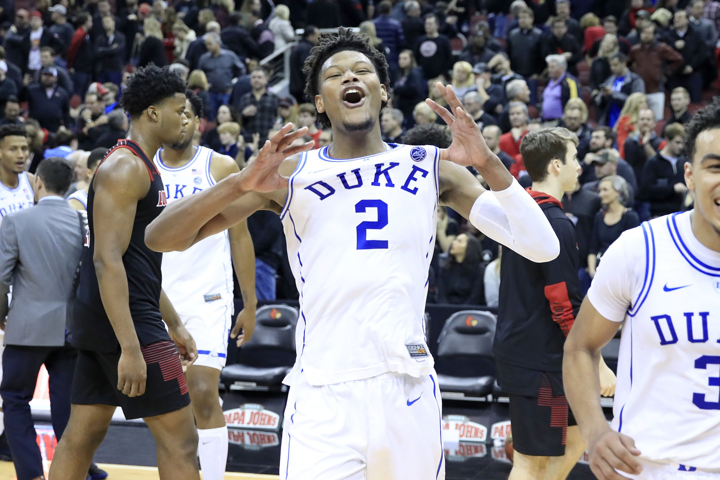 Cam Reddish, Duke Blue Devils - Cam Reddish Vs Louisville - HD Wallpaper 