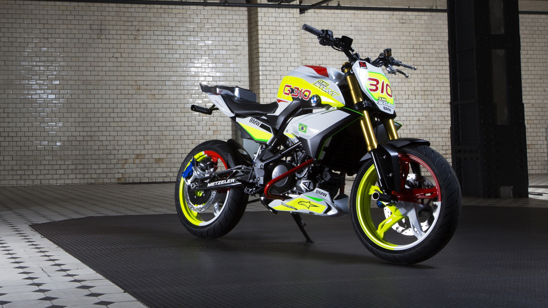 Bmw Concept Stunt G 310, Sports Bike, Wallpaper - Bmw Stunt - HD Wallpaper 