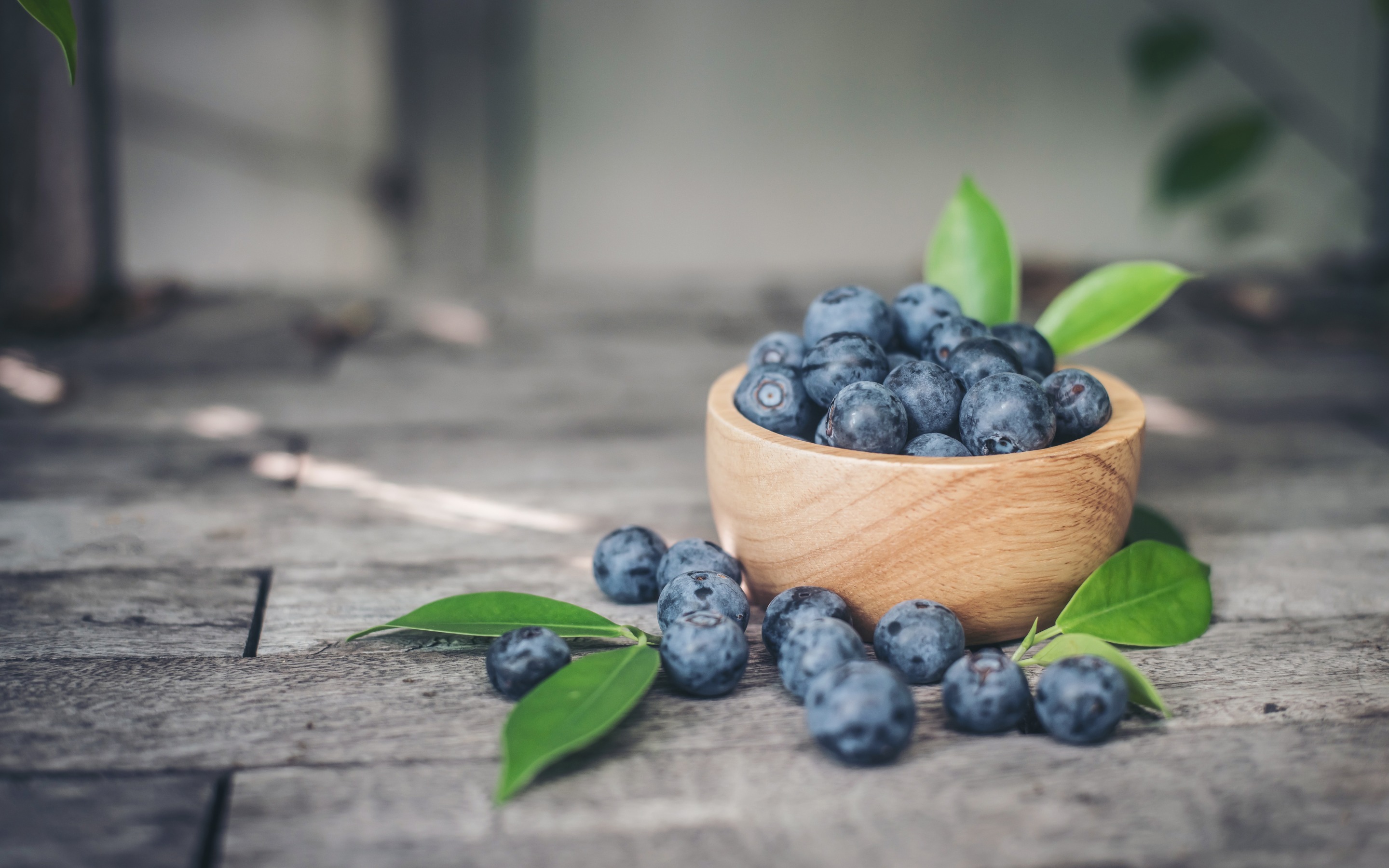 Blueberries, Forest Berries, Wooden Plate, Berries - Fond D Écran