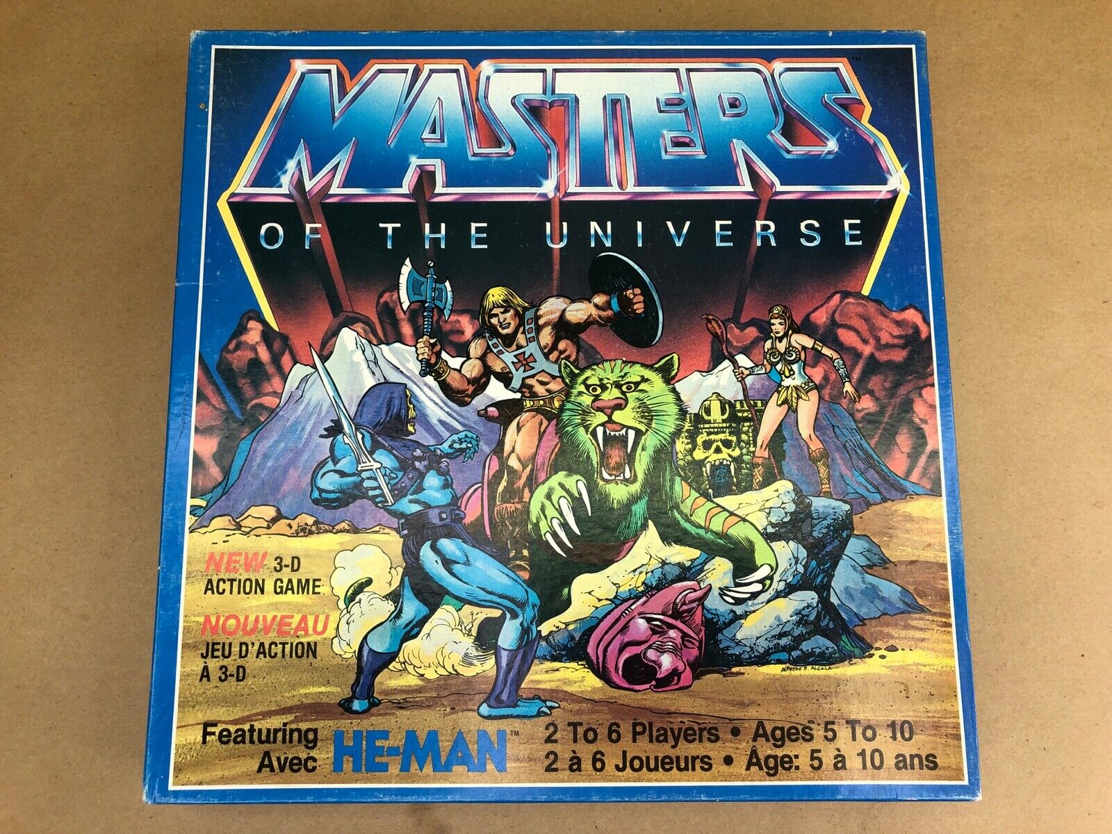 Masters Of The Universe New 3 D Action Game 1983 - HD Wallpaper 