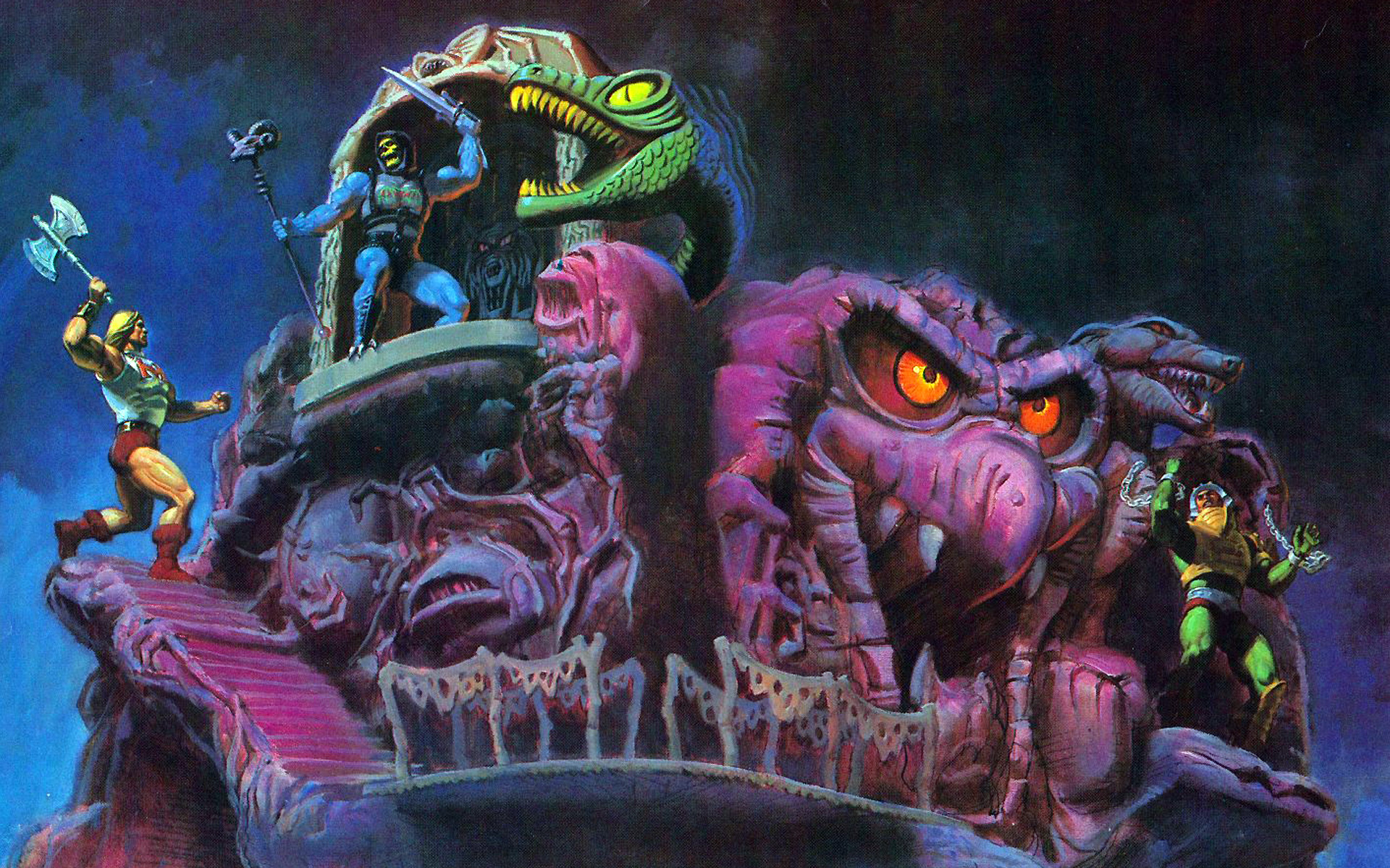 Snake Mountain Masters Of The Universe - HD Wallpaper 