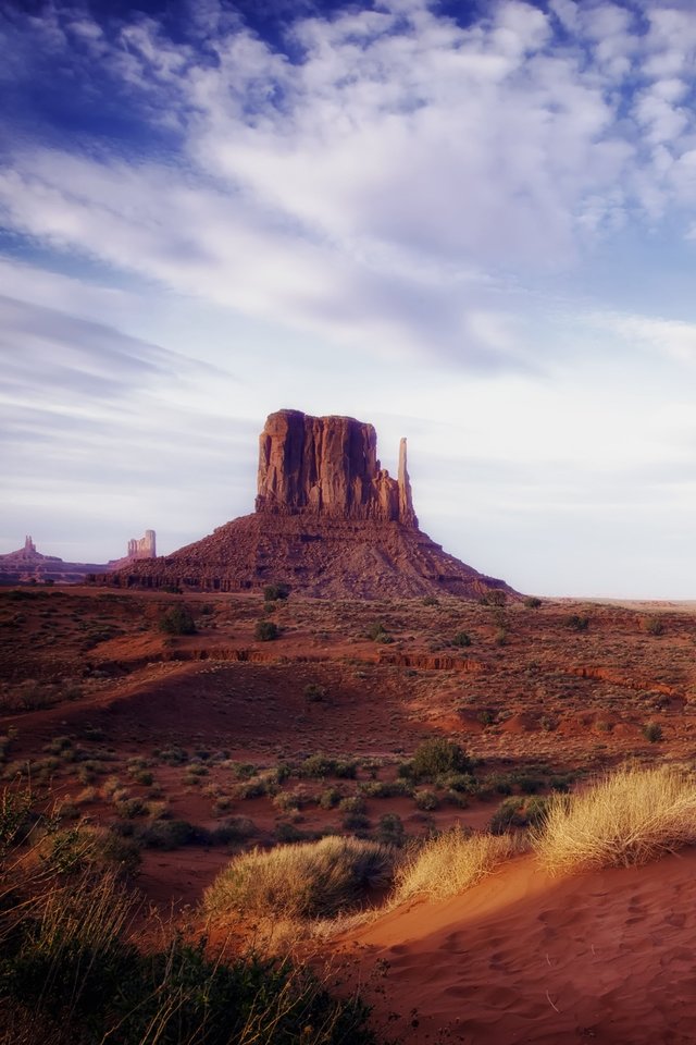 Monument Valley, Desert, Nature, Arizona, Sky, Rock - Wild West Wallpapers Hd - HD Wallpaper 