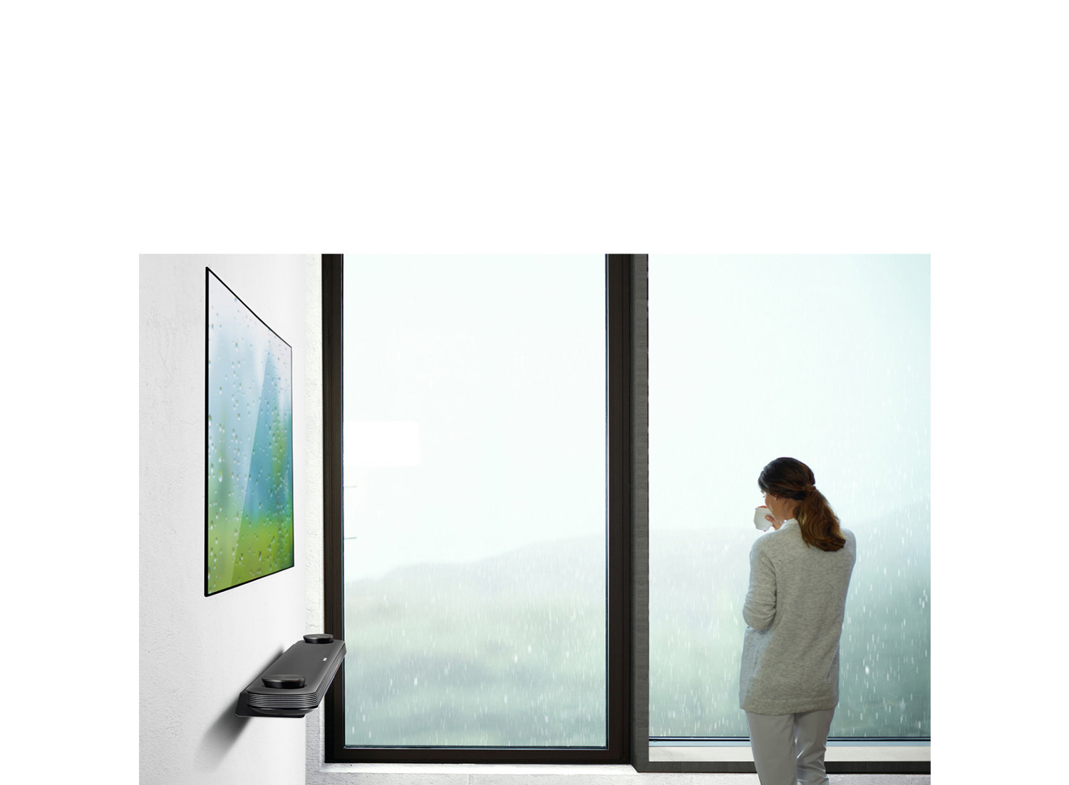 Lg Oled 55 Signature - HD Wallpaper 