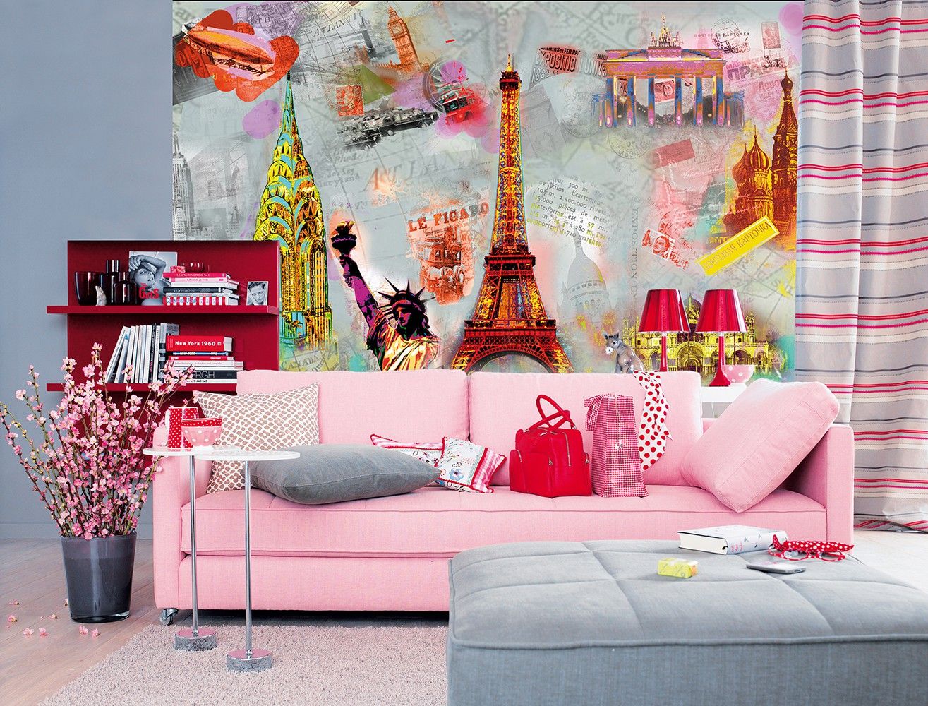 Pared Pintada De Paris - HD Wallpaper 