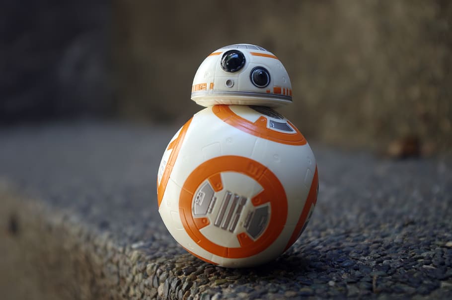 Toy, Star, Wars, Robot, Smart, Figurine, Small, Cute, - Technik Zukunft - HD Wallpaper 