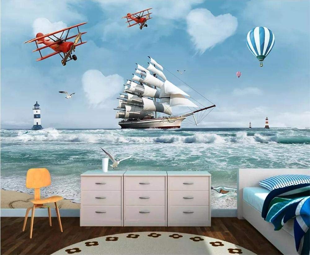 Tapisserie Montgolfière Fleurs - HD Wallpaper 