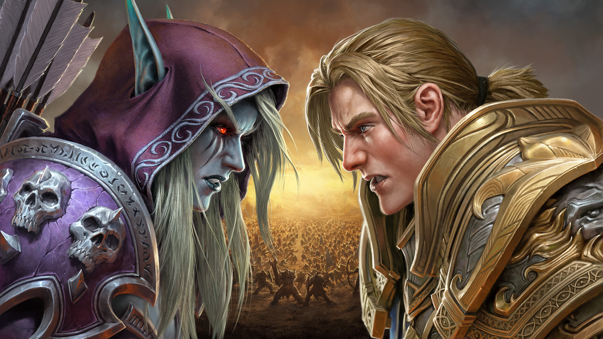 Wallpaper Of World Of Warcraft, Battle For Azeroth, - World Of Warcraft Battle For Azeroth - HD Wallpaper 
