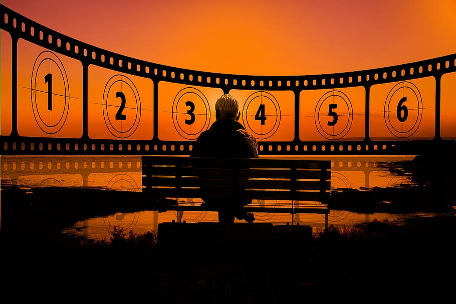 Sunset, Cinema, Demonstration, Film, Filmstrip, Black, - HD Wallpaper 