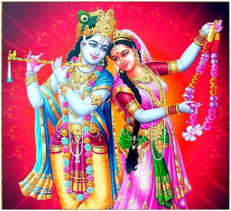 Whatsapp Dp Wallpaper Shri New Radha Desktop Krishna - Krishna - HD Wallpaper 