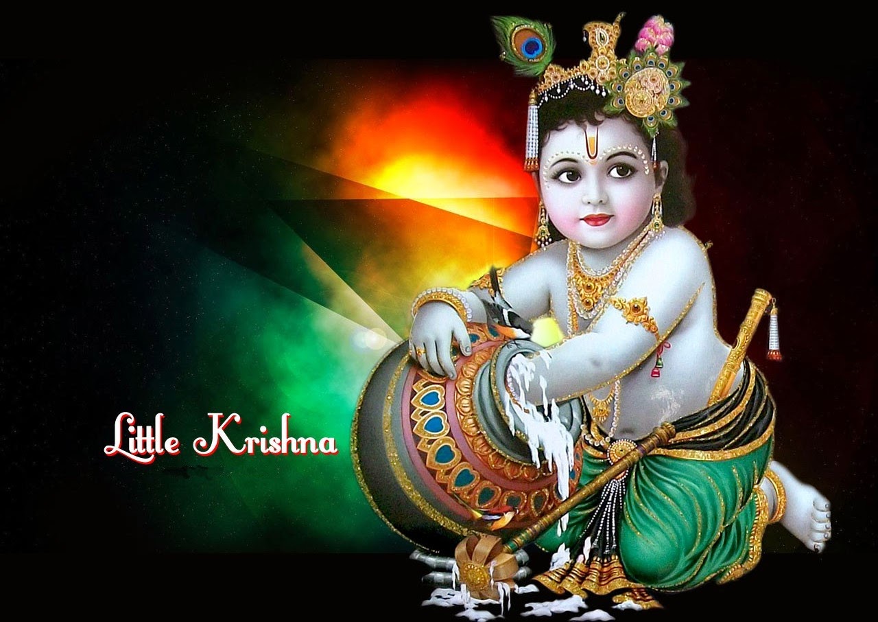 Shri Krishna Janmashtami Hd Images & Wallpapers Free - Full Hd Krishna Janmashtami - HD Wallpaper 