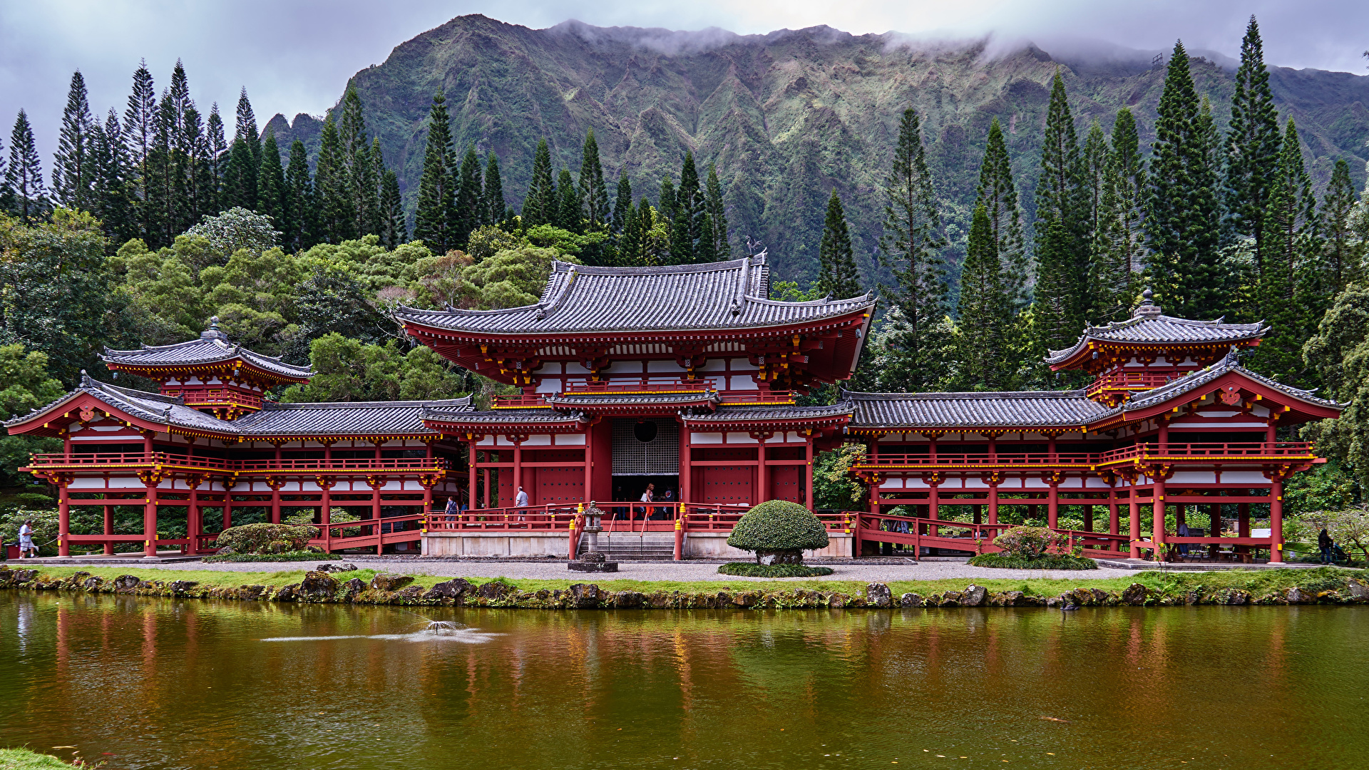 Byodo-in Temple - HD Wallpaper 