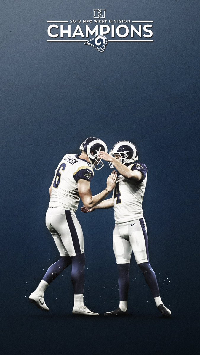 Los Angeles Rams Nfc West Champions 2018 - HD Wallpaper 