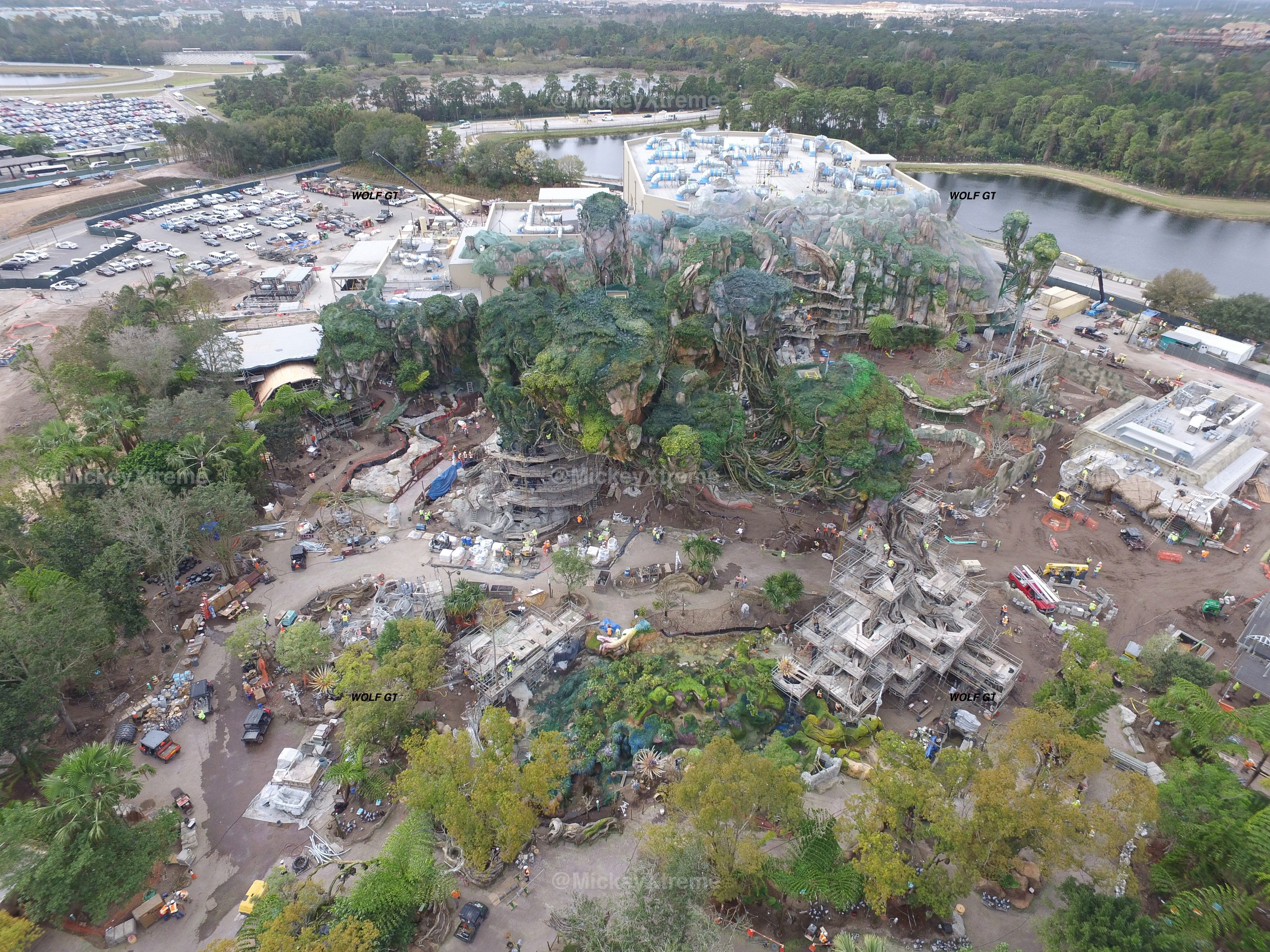 Disney Animal Kingdom Aerial View - HD Wallpaper 