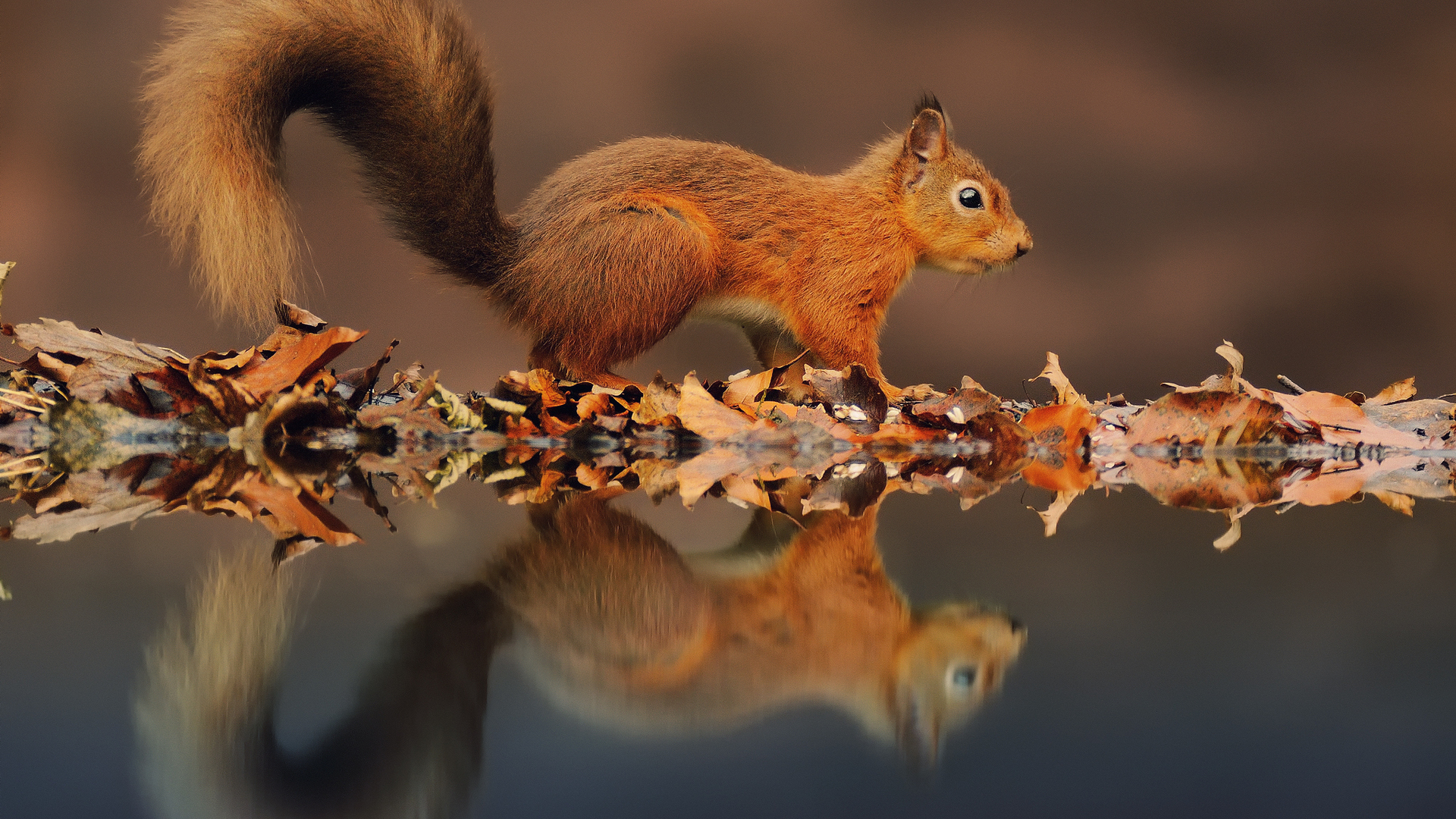 Beautiful Squirrel - HD Wallpaper 