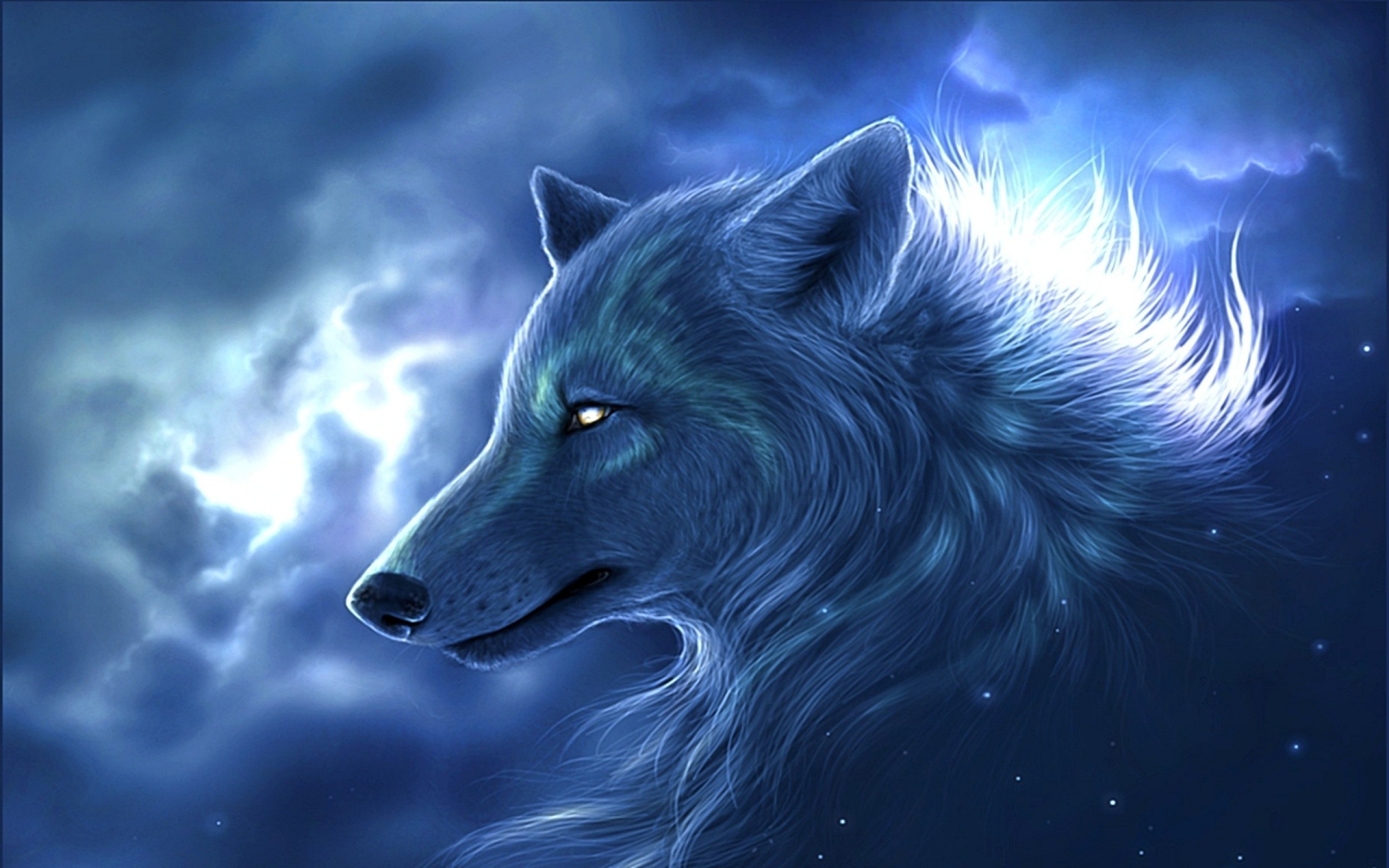 Awesome Animal Wallpapers Picserio - Wolf Background - HD Wallpaper 