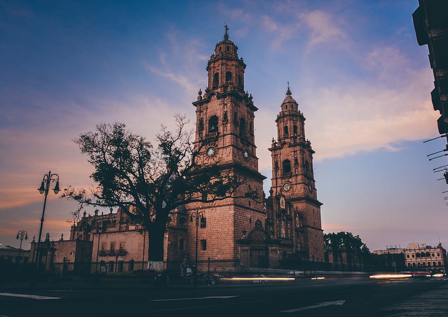 Mexico, Morelia, Morelia Cathedral, Mexican, Mexican - HD Wallpaper 