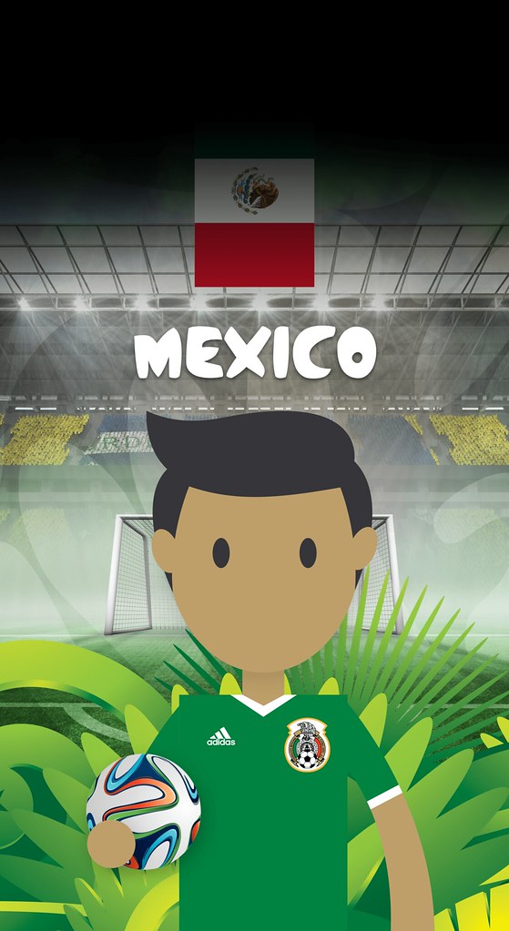 Mexico Wallpaper Soccer Iphone 6 - HD Wallpaper 