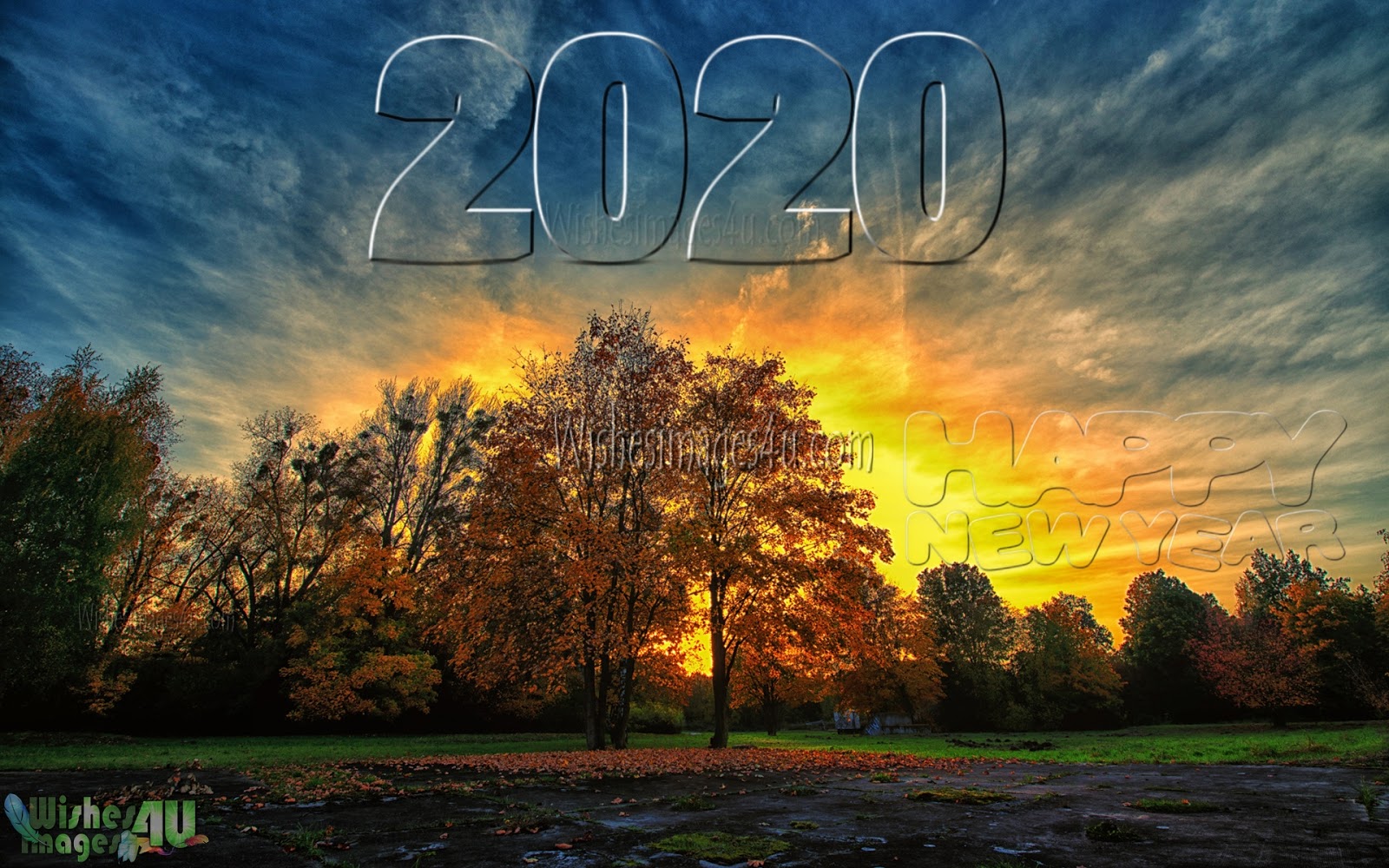 New Year 2020 Nature Wallpapers Download For Dektop/pc - Happy New Year 2020 Nature - HD Wallpaper 