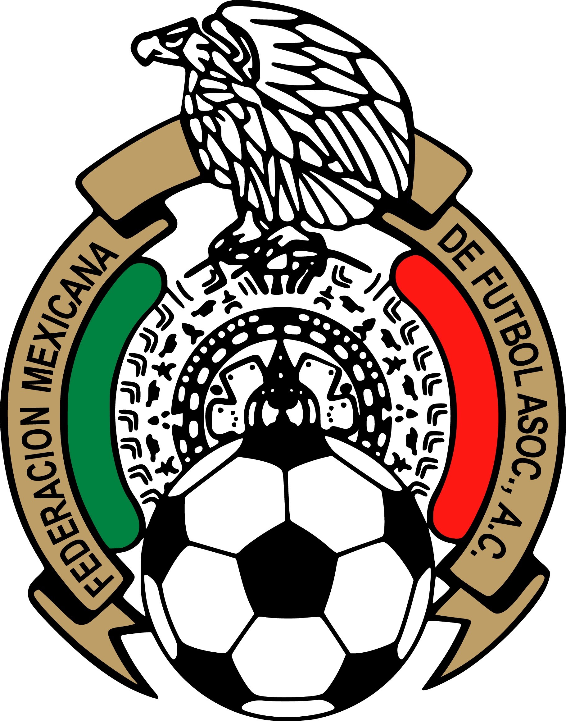 Mexican Football Federation & Mexico National Football - Mexican Soccer Team Logo - HD Wallpaper 