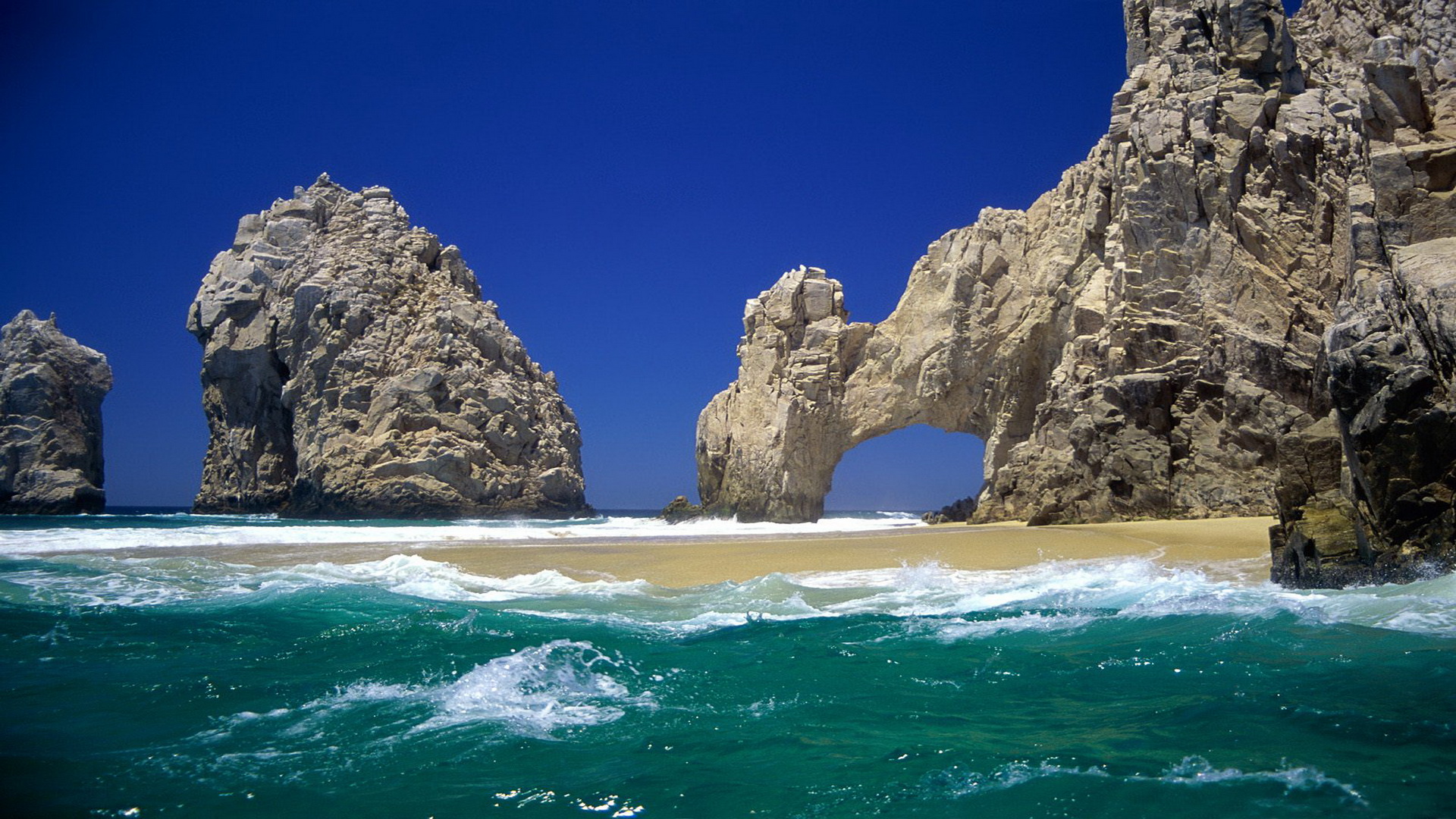 Arch On The Beach In Mexico, Max Hd, Wallpapers Kevin - Astola Island In Pakistan - HD Wallpaper 