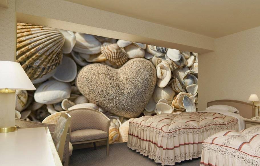 Interior Wall Art 2d 3d 4d Natural Stone - Living Room Wall 3d Design - HD Wallpaper 