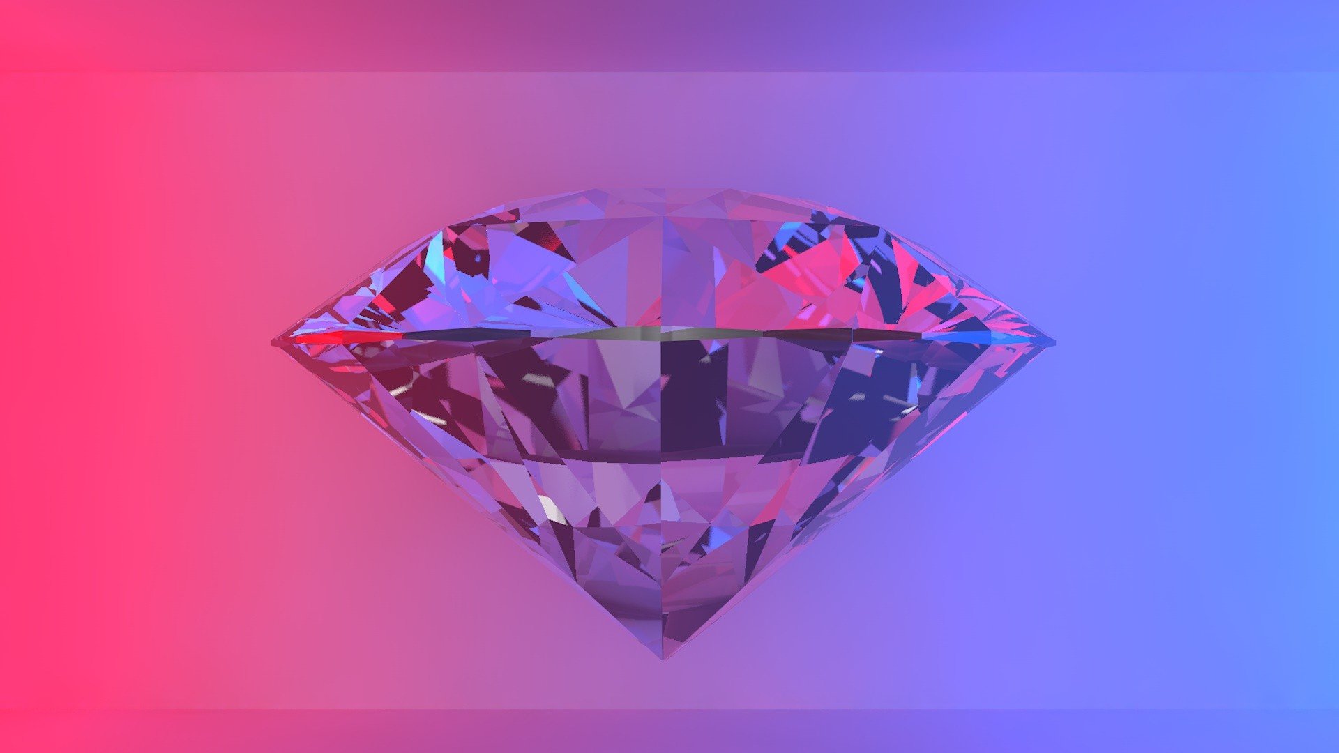 4d Diamond - HD Wallpaper 