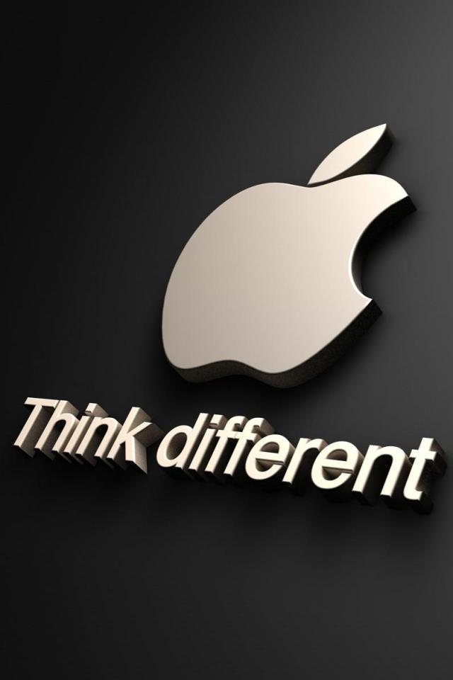 Iphone Apple Think Different - 640x960 Wallpaper 