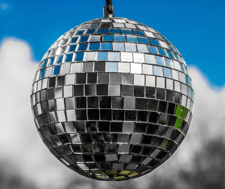 Sphere, Glitter, Disco, Ball, Mirror, Round, Disco - Disco Ball Hd - HD Wallpaper 