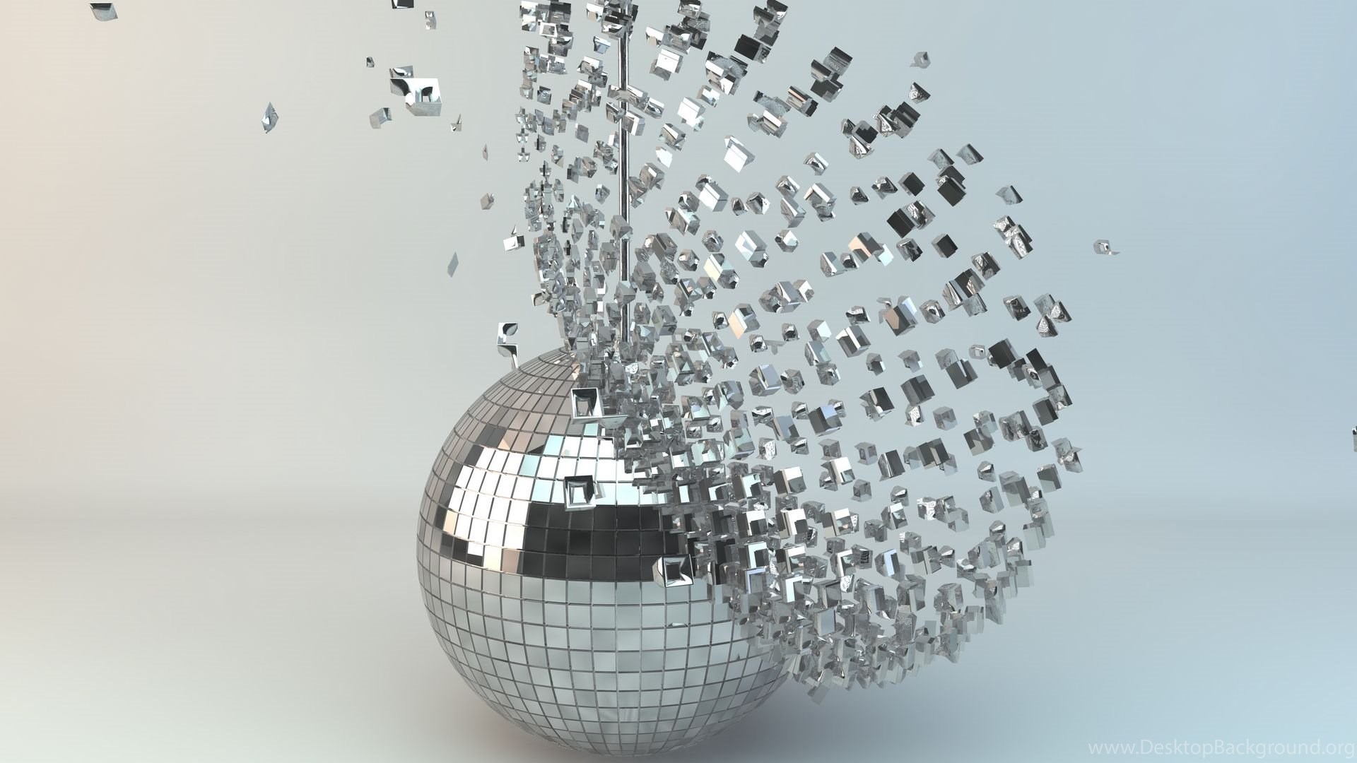 #8uk5516 Disco Ball Wallpaper Px - Disco Ball Exploding - HD Wallpaper 
