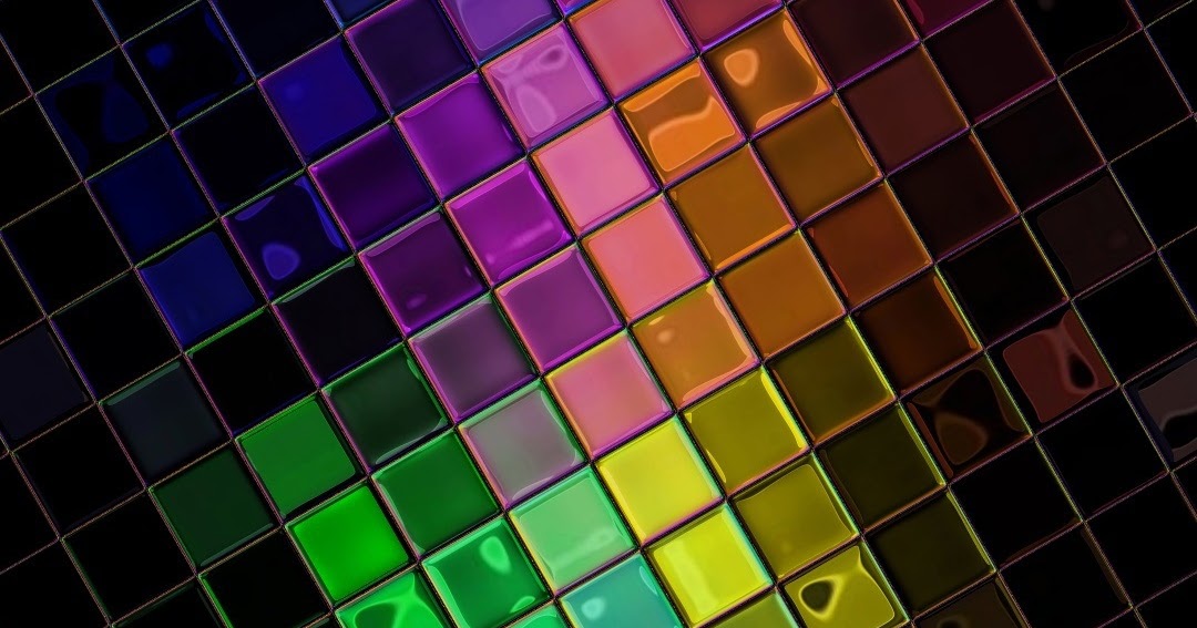 Colorful Hd Squares Disco Ball Galaxy Note Hd Wallpaper - Disco Ball Squares - HD Wallpaper 