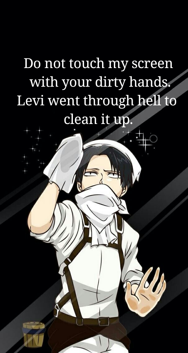 Levi, Meme, And Memes Image - Lock Screen Wallpaper Anime - HD Wallpaper 