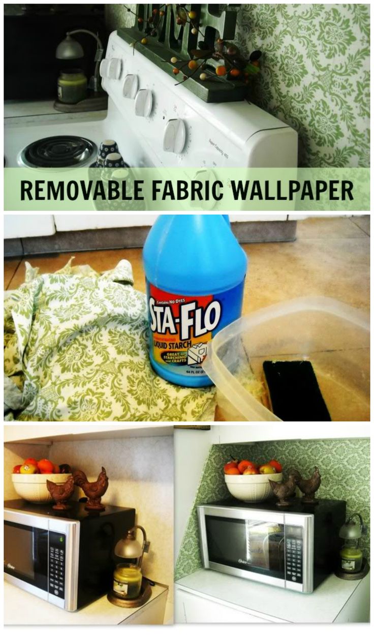 Diy Removable Fabric Wallpaper - Junk Food - HD Wallpaper 