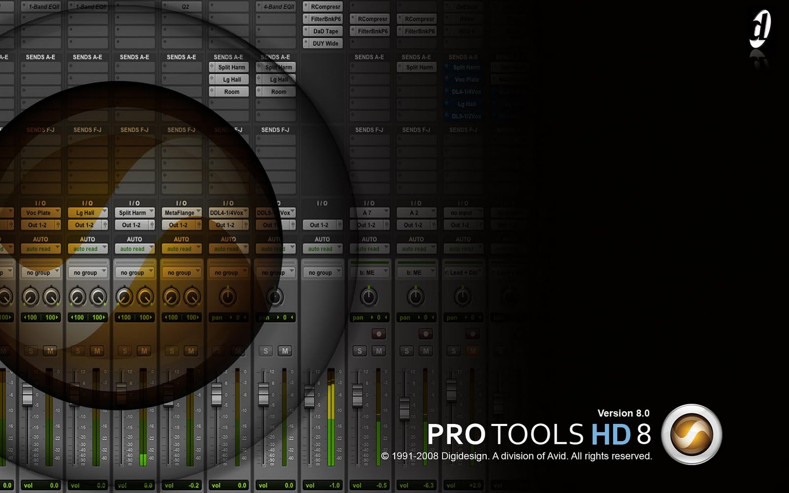 Pro Tools Mix View - HD Wallpaper 