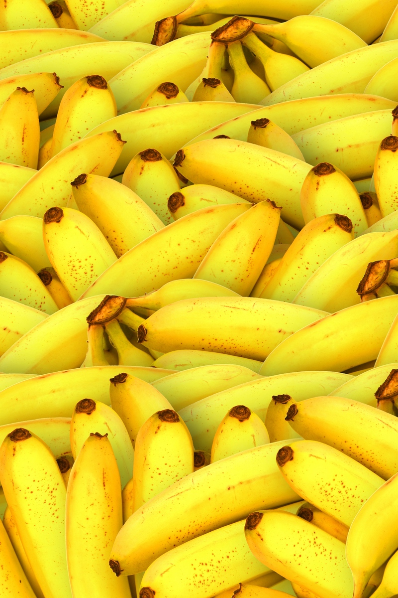 Wallpaper Bananas, Fruits, Yellow - Banana Wallpaper Hd Iphone - HD Wallpaper 