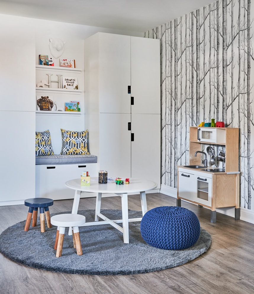 Toronto Ikea Storage Locker With Contemporary Wall - Interior Design - HD Wallpaper 