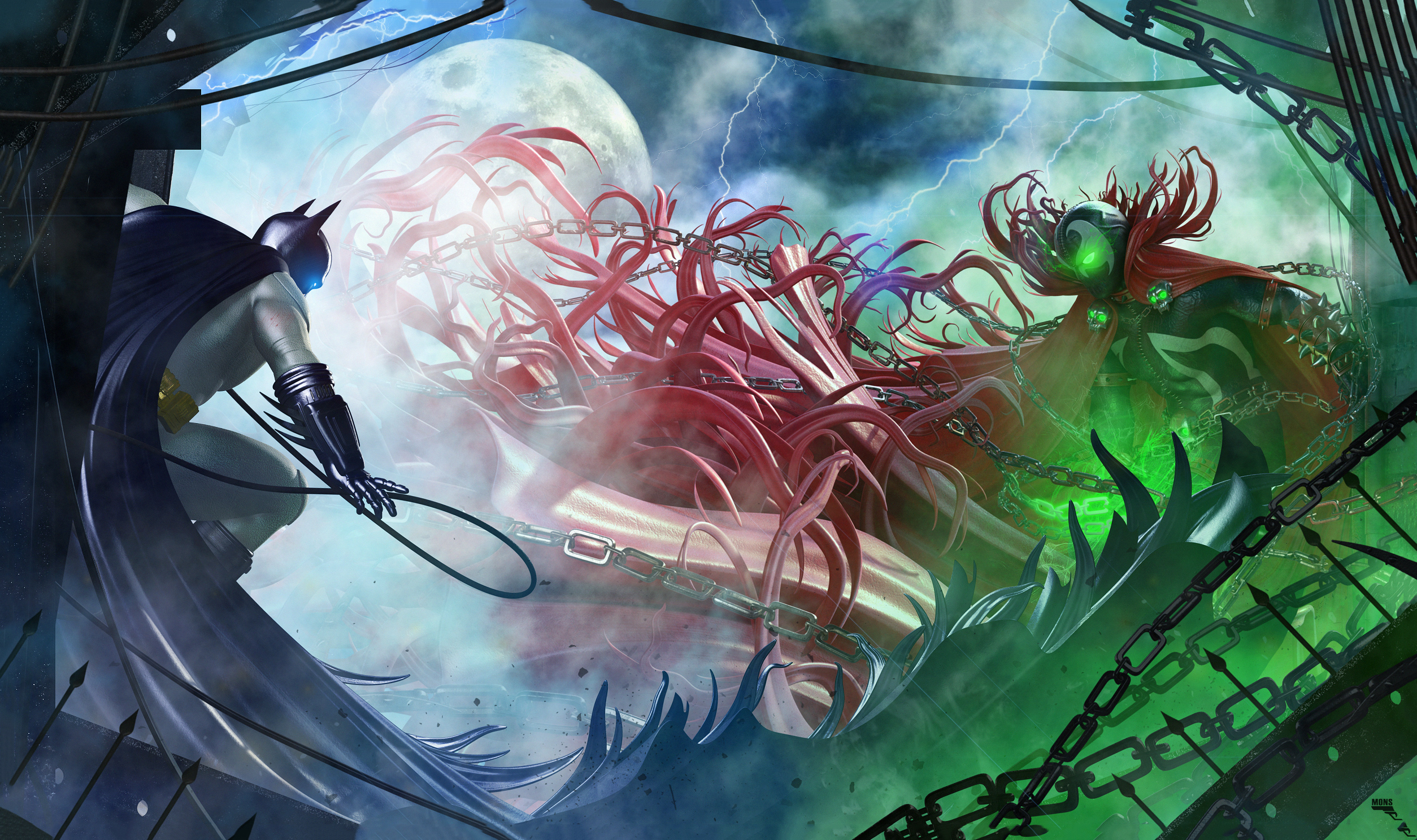 Batman Spawn - HD Wallpaper 