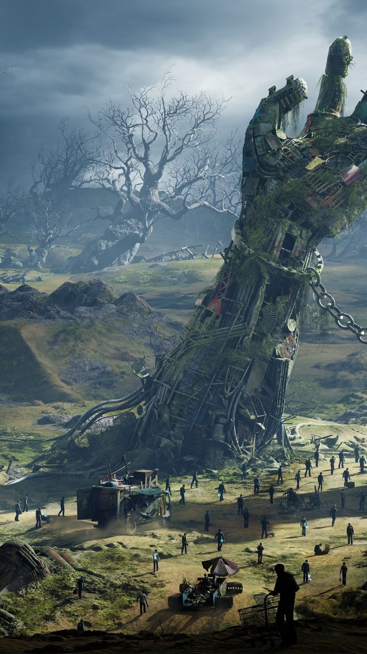 Path Of Spawn, Gmod, Migration, Hands, Chain, People, - HD Wallpaper 