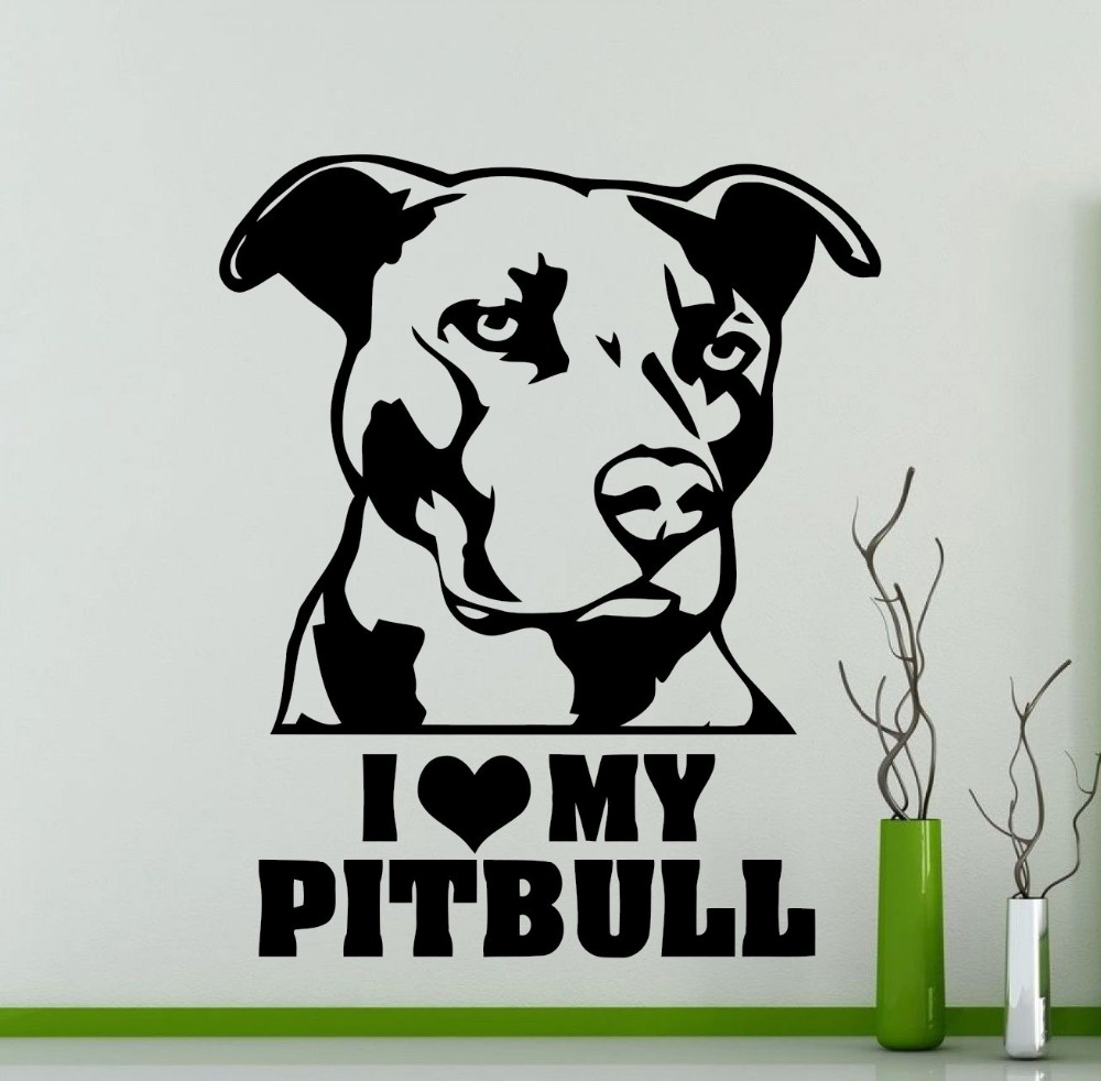 Love My Pitbull - HD Wallpaper 