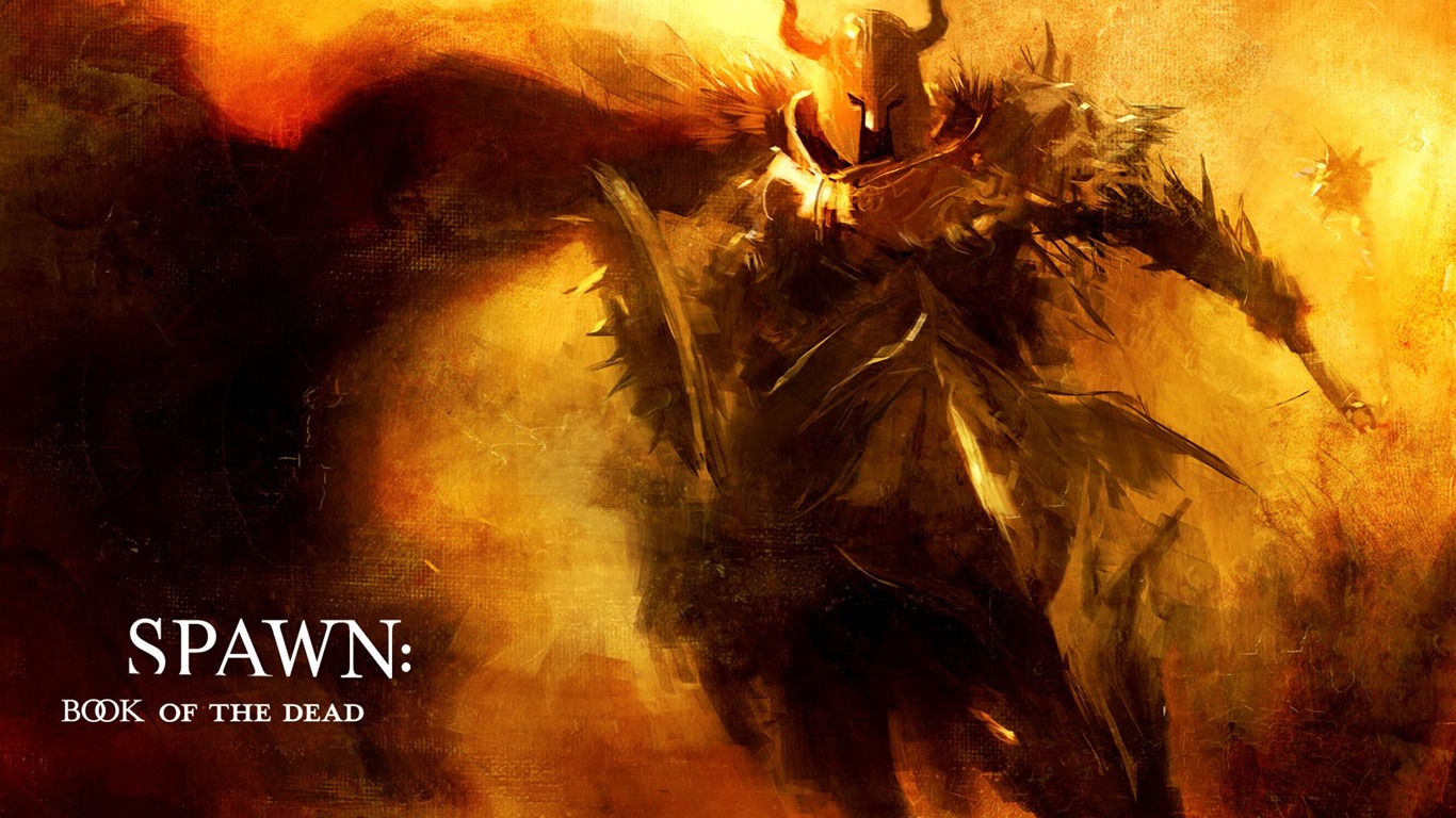 Spawn Book Of The Dead Black Knight Wallpaper2011 - Spawn Book Of The Dead - HD Wallpaper 