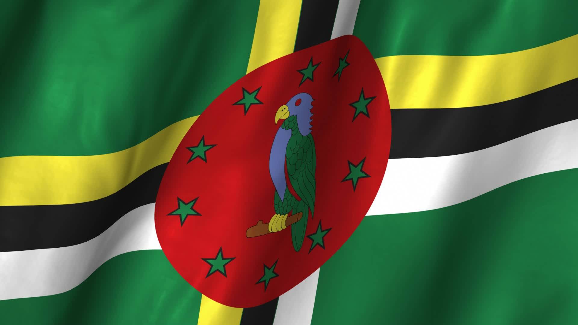 Dominica Flag - HD Wallpaper 