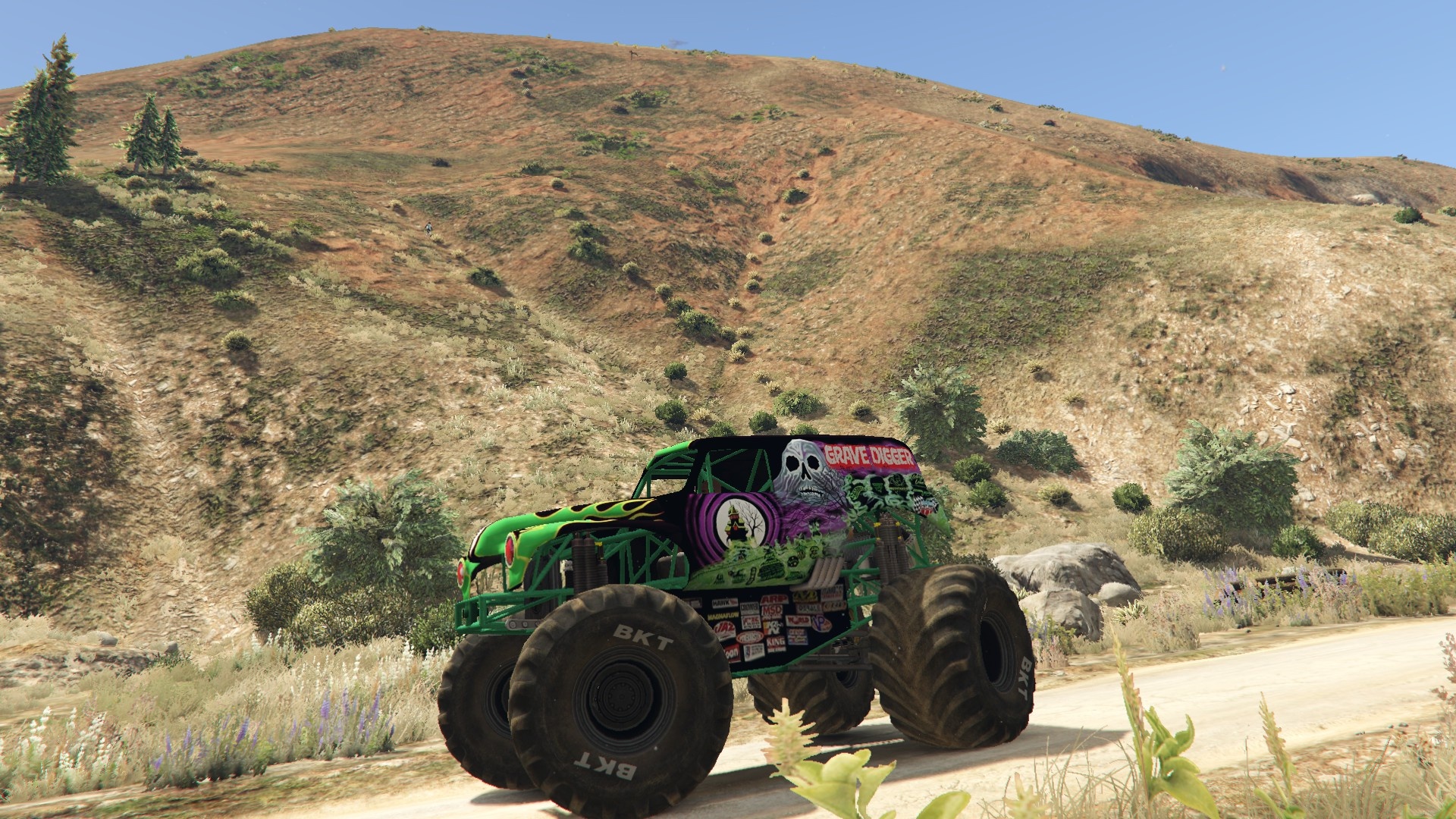 Grave Digger In Gta 5 - HD Wallpaper 