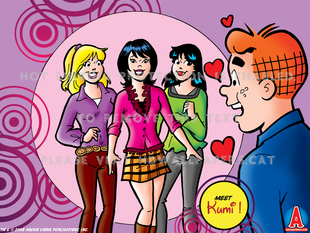 Meet Kumi Comic Archie Veronica The Betty - Betty And Veronica - HD Wallpaper 