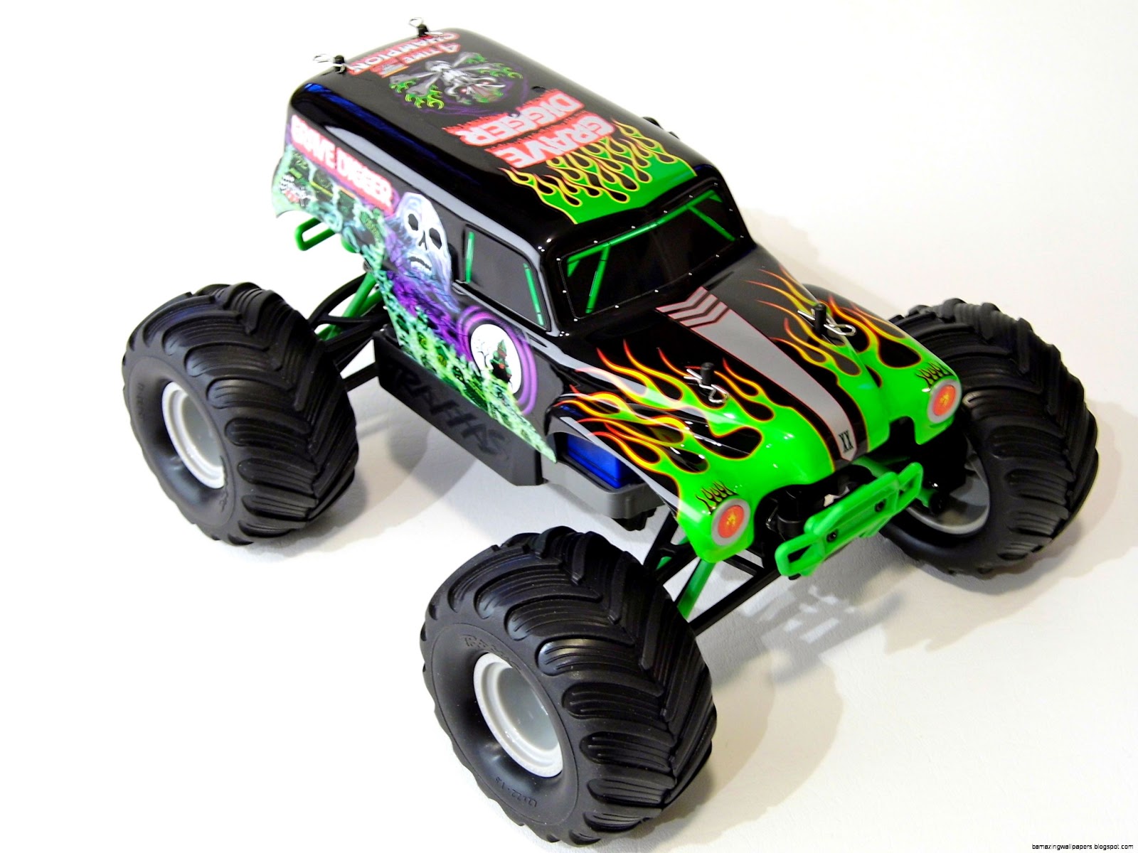 Monster Jam Grave Digger Rc Truck - Grave Digger Rc Bodies - HD Wallpaper 