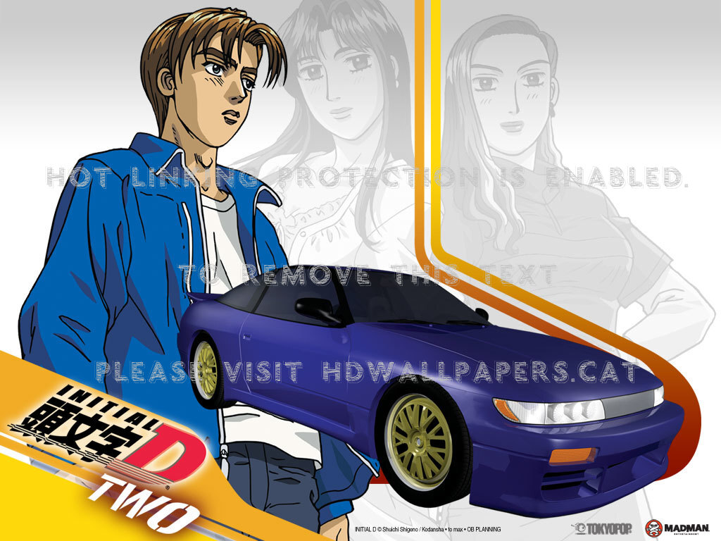 Initial D Anime - Mako 180 Initial D - HD Wallpaper 