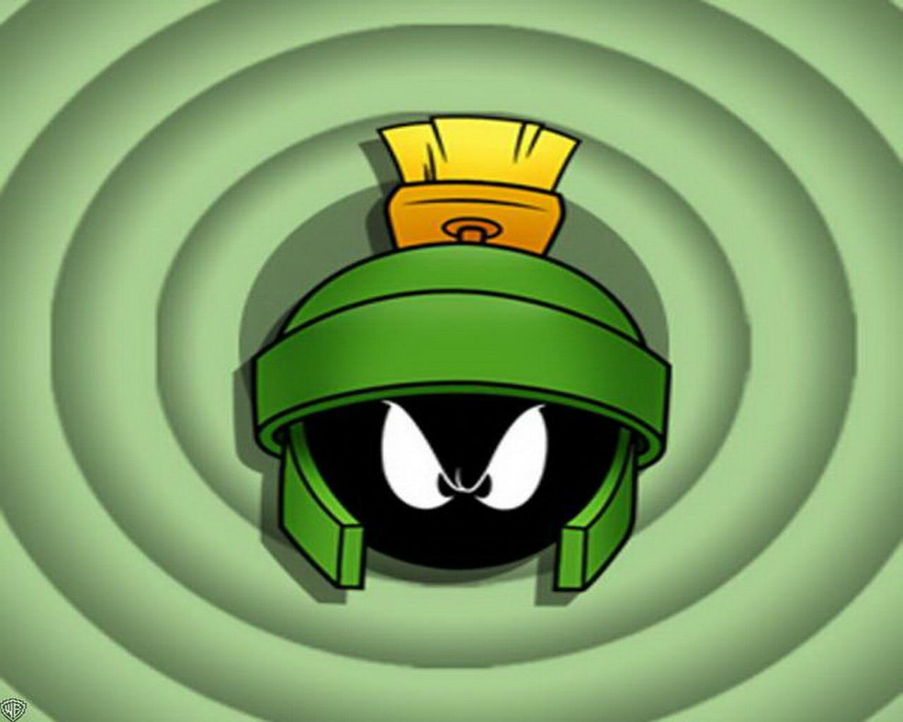 Looney Tunes Wallpaper Hd Background Download Desktop - Marvin Martian Looney Tunes - HD Wallpaper 