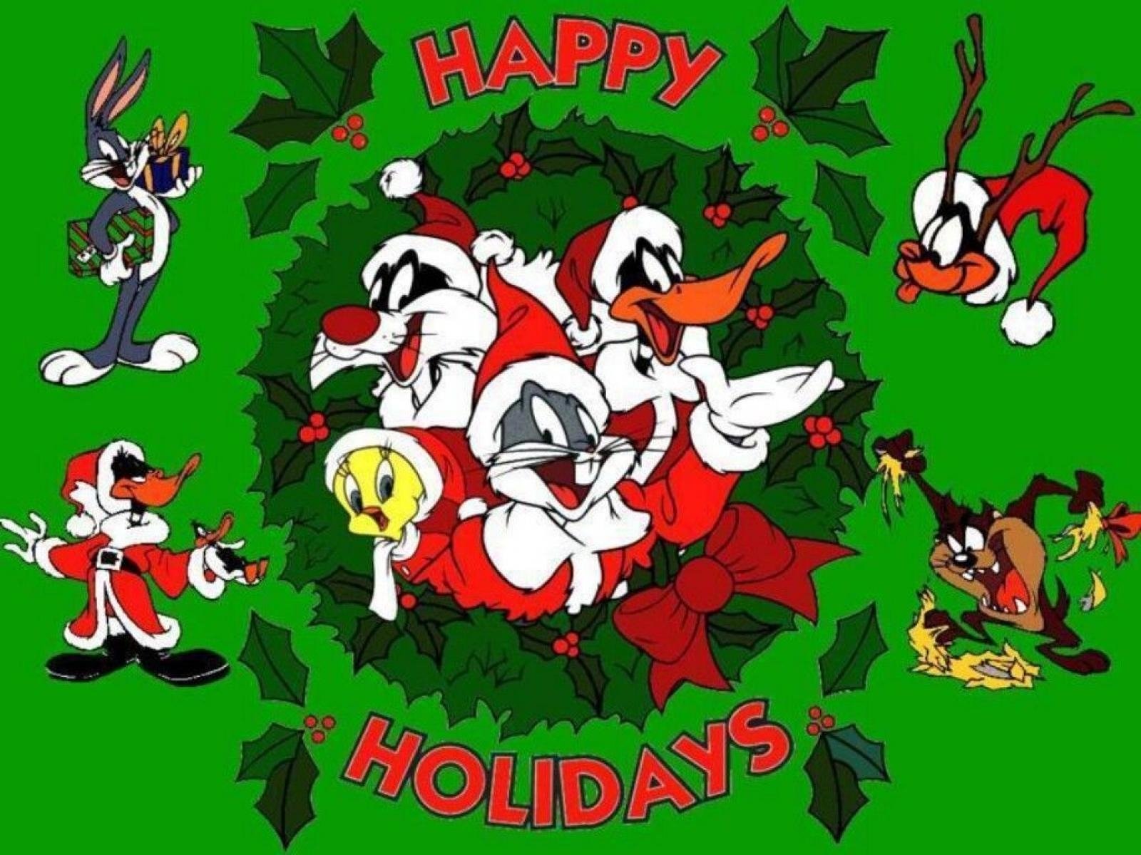 Merry Christmas Bugs Bunny - HD Wallpaper 