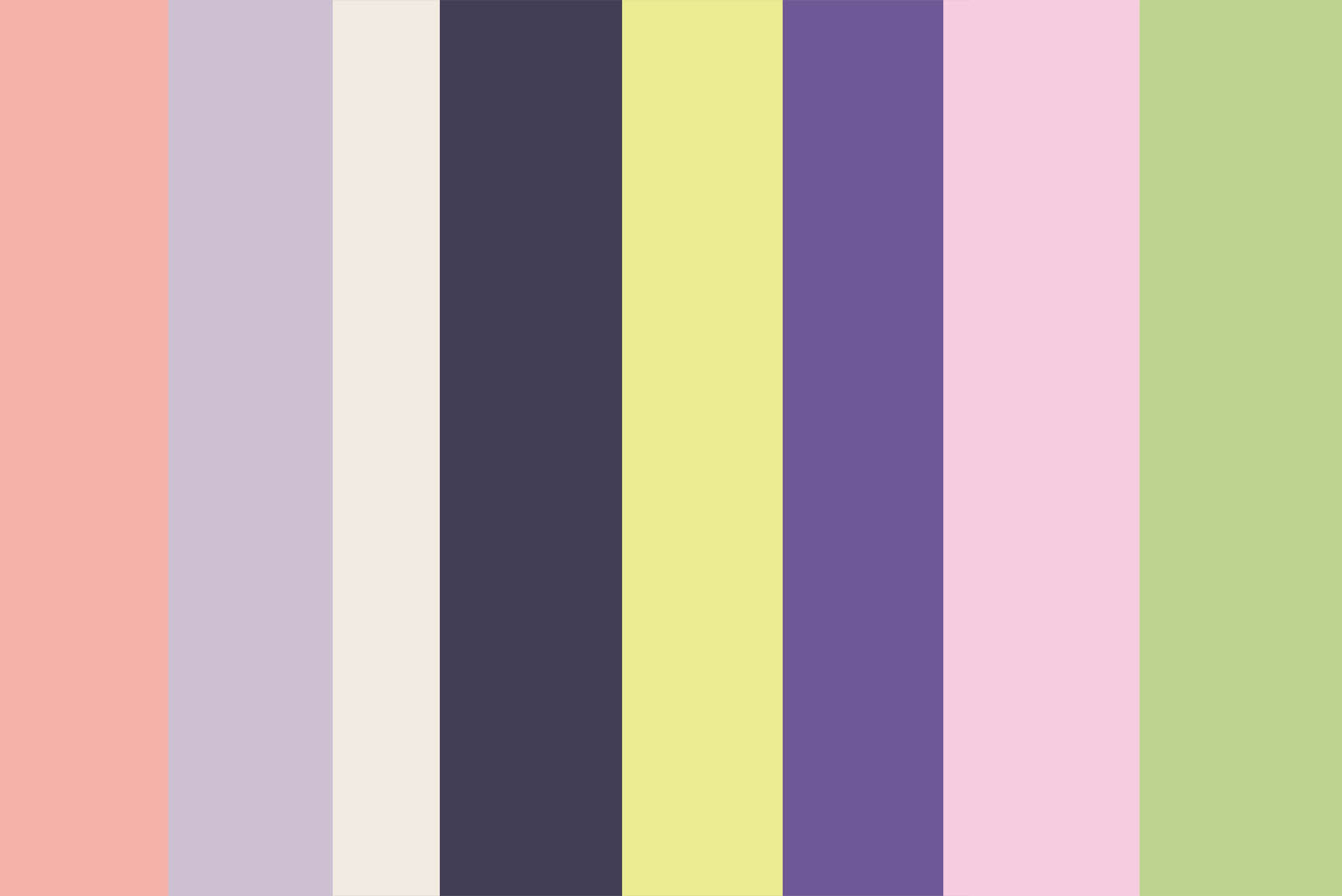 Preppy Pantone - HD Wallpaper 