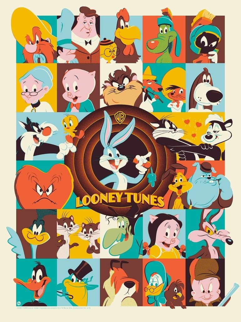Dave Perillo Looney Tunes - 768x1024 Wallpaper 