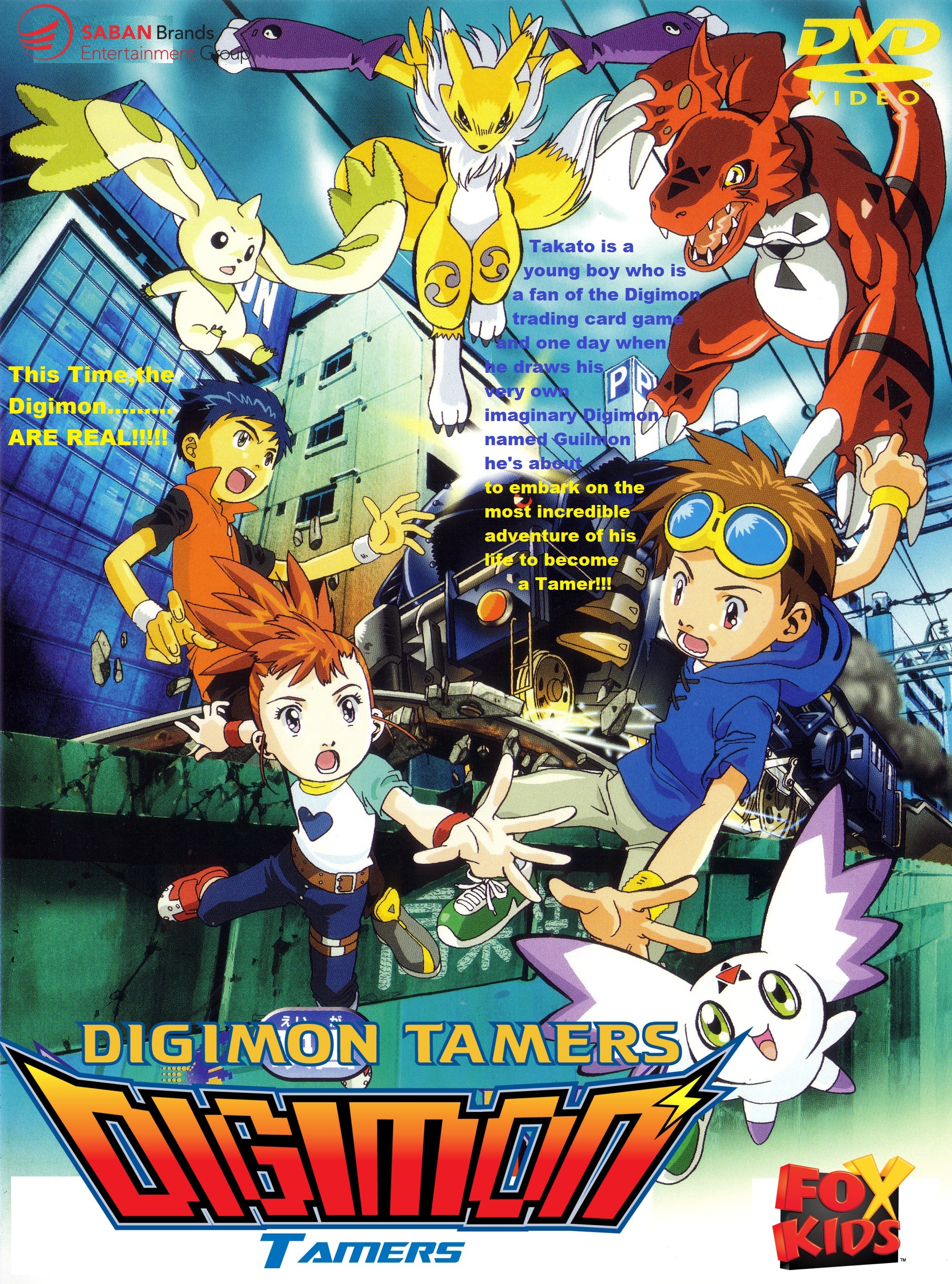 2054x2769, Starwarriordecade Digimon Tamers Fox Kids - Digimon Tamers Runaway Digimon Express - HD Wallpaper 